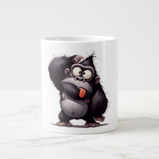 Joyeux Gorilla Octobre 14 Mug (Devant)