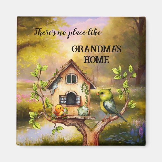 Joyeux grand-mère's Home Magnet (Devant)