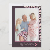 Joyeux Grand-parents Jour Photo Carte de vacances (Devant)