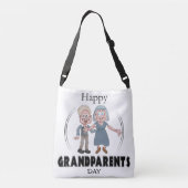 Joyeux Grand-Parents Jour Sac Crossbody (Dos)