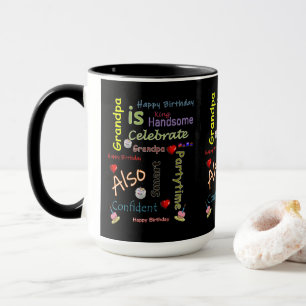 Joyeux grand-père de Mug Birthday