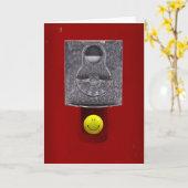 joyeux gumball carte de voeux (Fleur jaune)