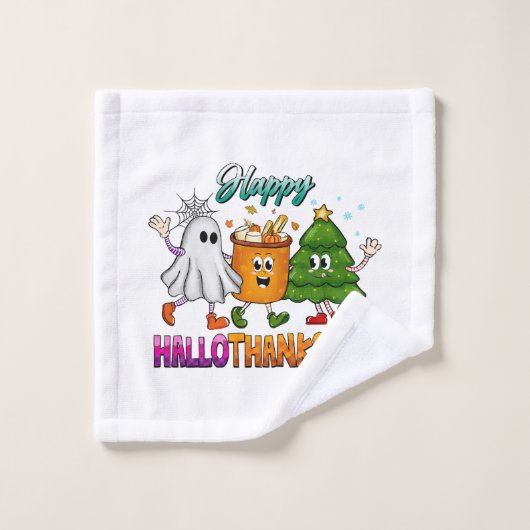 Joyeux Hallothankmas (Gant de toilette)