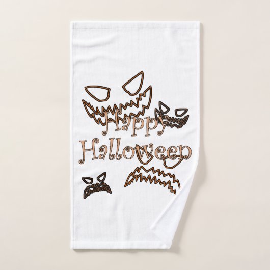 Joyeux Halloween (Serviette à main)
