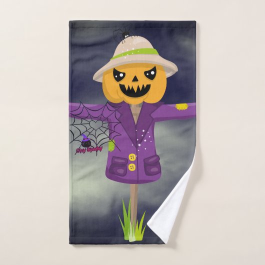 Joyeux Halloween (Serviette à main)