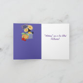 Joyeux Halloween 3 Carte de vœux pliée (Intérieur)