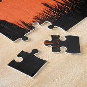 Joyeux Halloween Arbre Fantôme Puzzle avec boîte c (Côté)