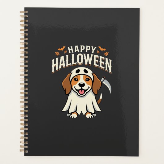 Joyeux Halloween Beagle Chien Design_1 (Devant)
