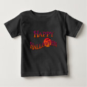 Joyeux Halloween bébé TShirt (Devant)