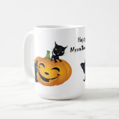 Joyeux Halloween Black Kitty Mug (Devant gauche)