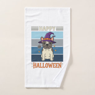 Joyeux Halloween Bouledogue Français Sorcière Toil