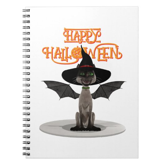 Joyeux Halloween. Carnet photo à spirale (Devant)