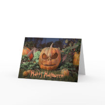 Joyeux Halloween ! Carte de vœux