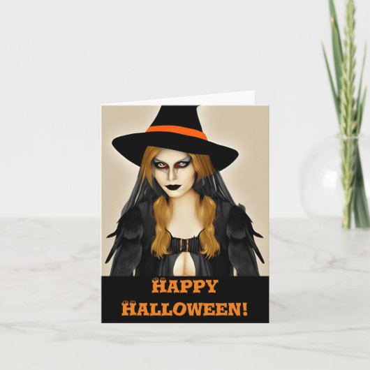 Joyeux Halloween ! Carte de vœux (Devant)