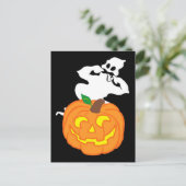 Joyeux Halloween ! carte postale (Debout devant)
