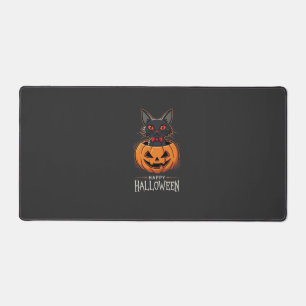 Joyeux Halloween Chat Noir Design de Citrouille_1