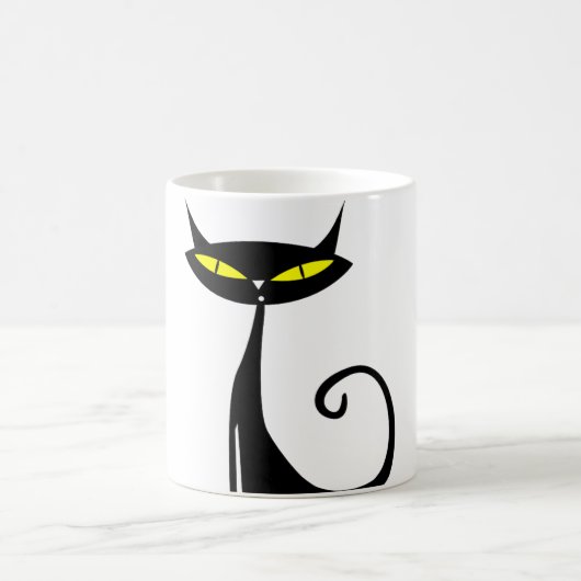 Joyeux Halloween Chat Noir Mug (Centre)
