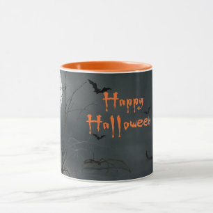 Joyeux Halloween chauves-souris Mug