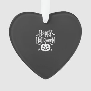 Joyeux Halloween Citrouille Chauve-Souris Araignée