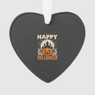 Joyeux Halloween Citrouille de Jack Château Hanté