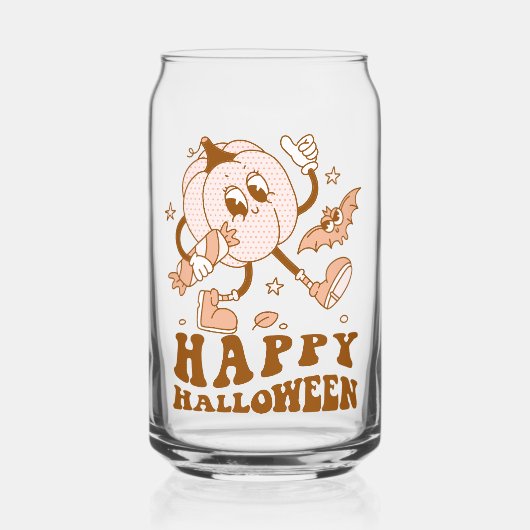 Joyeux Halloween| Citrouille de points de Polka ré (Recto)