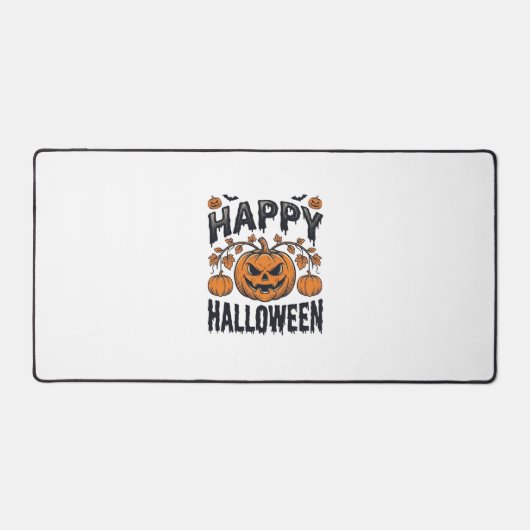 Joyeux Halloween Citrouille Design de Gravure Vint (Recto)