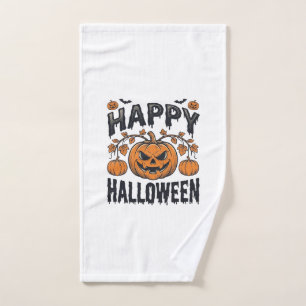 Joyeux Halloween Citrouille Design de Gravure Vint
