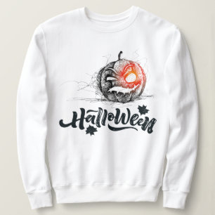 Joyeux Halloween citrouille effrayant Sweatshirt f