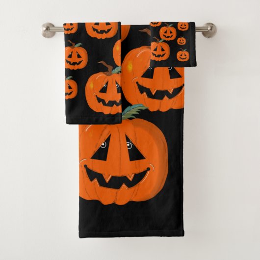 Joyeux Halloween Citrouille Illustrative Art (En situation)
