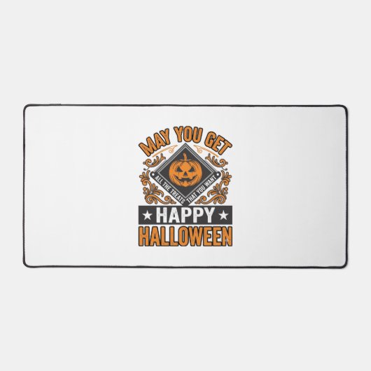 Joyeux Halloween Citrouille Traitements Vintage (Recto)