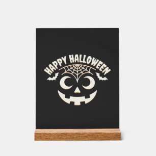 Joyeux Halloween Citrouille Visage Design_1