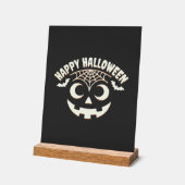 Joyeux Halloween Citrouille Visage Design_1 (Angle)