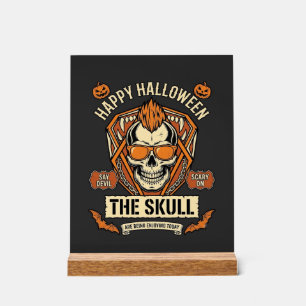 Joyeux Halloween Crâne Mohawk Lunettes de soleil C
