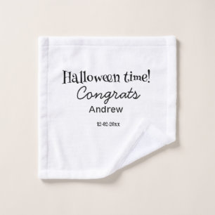 Joyeux Halloween félicitations nom date année dipl