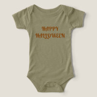 Joyeux Halloween Femme Orange Noir