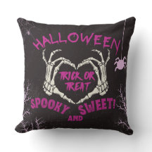 Joyeux Halloween Funny Ghosts Décor Coussin