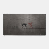 Joyeux Halloween 🧛 Monstre d'horreur 👿 Chat noir (Recto)