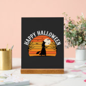 Joyeux Halloween Sorcière Coucher de soleil Design (Mariage)