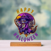 Joyeux Halloween Sorcière de Halloween Chat (Neutre)