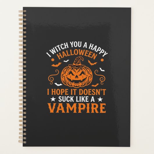 Joyeux Halloween Vampire Citrouille Sorcière Chape (Devant)