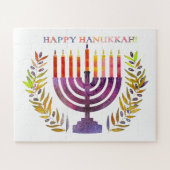 Joyeux Hanoukka Jigsaw Puzzle (Horizontal)