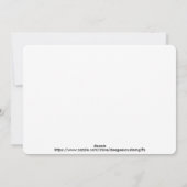 Joyeux Hanukka Carte de vœux (Dos)