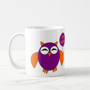 Joyeux hibou du parti Halloween Mug