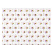 Joyeux hibou nappe d'anniversaire (Devant (Horizontal))