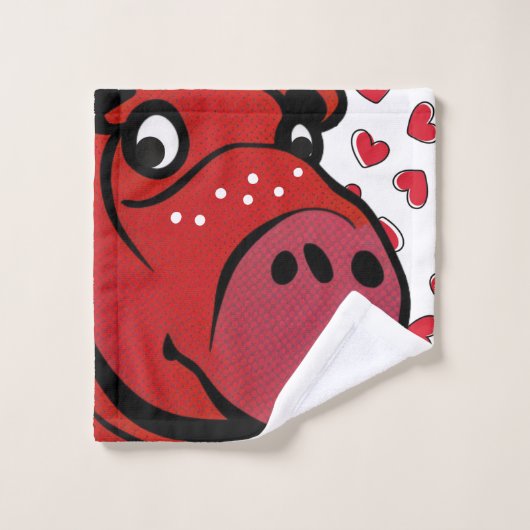 Joyeux Hippo (Gant de toilette)