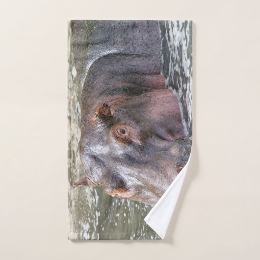 Joyeux Hippo (Serviette à main)