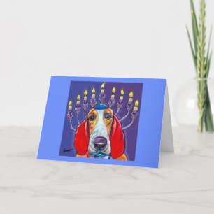 Joyeux Houndukkah ! Carte de Ron Burns