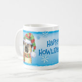 Joyeux Howlidays Anatolian Shepherd Coffee Mug (Devant gauche)