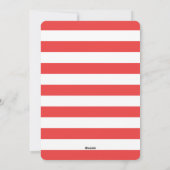 Joyeux Howlidays Carte photo de chien de Noël roug (Dos)