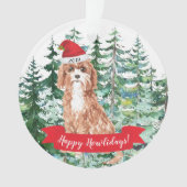 Joyeux Howlidays Cavapoo Chien Noël (devant)